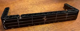 Stickered Assembly 15 x 5 x 2 with Silver Ferrari Logo on Grille Pattern (Sticker) - Set 8145