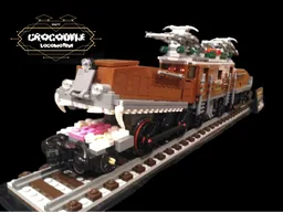 Crocodile Locomotive - but it's actually a crocodile