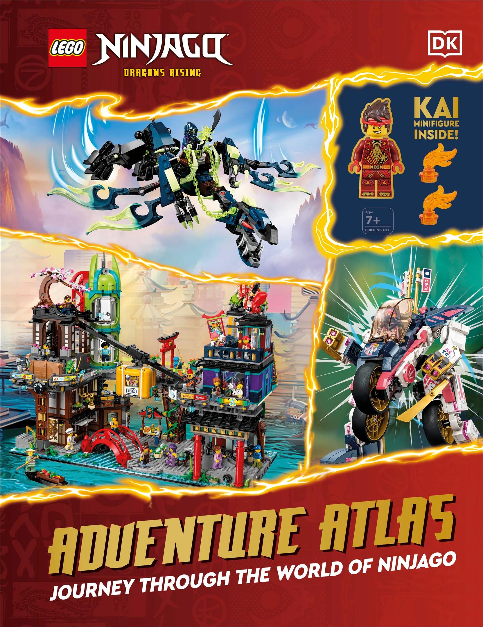 Lego Ninjago: Dragons Rising: Adventure Atlas: Journey Through the World of Ninjago