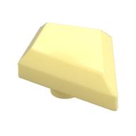 Lego Tile Special 1 x 2 Diamond Plain / Bright Light Yellow