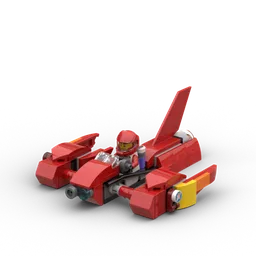 Hot Rod Hoverbike Red
