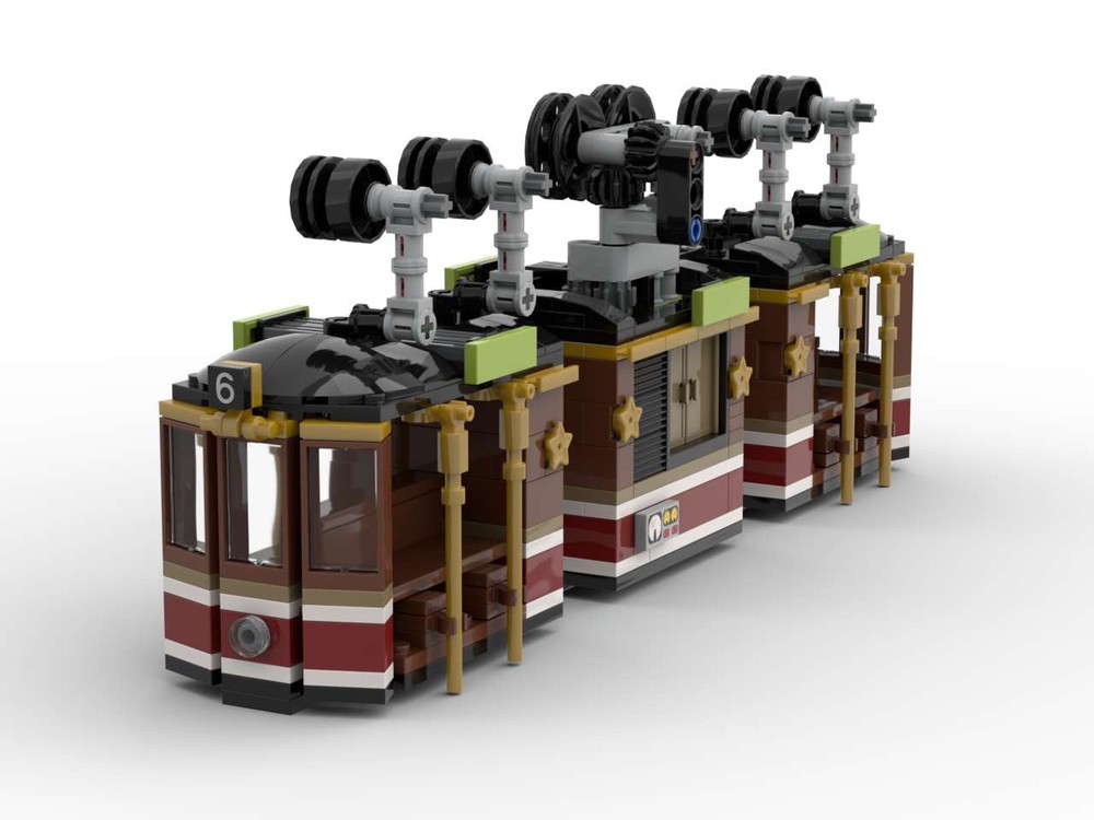 Lego Ninjago City Suspended Train