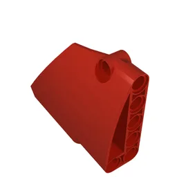 Technic Panel Fairing #14 Large Short Smooth, Side B / Red