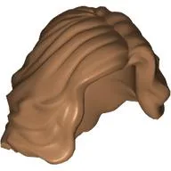 Hair Mid-length with Side Part, Wavy / Medium Nougat
