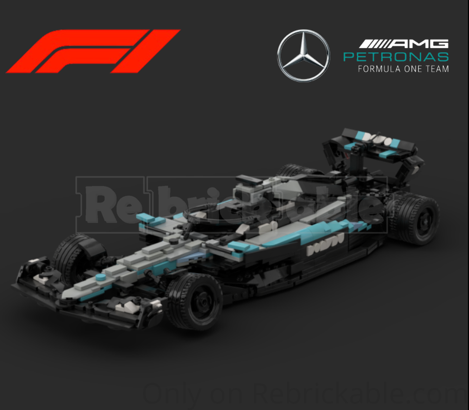 Lego Formula 1 2025 (Mercedes)