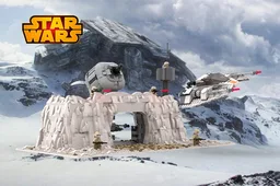 SW Episode 5 Battle on Hoth (Rebel Echo Base Gate ) MOC