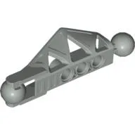 Large Figure Skeletal, Limb, with 2 Ball Joints, and 3 Holes (Rahkshi) / Light Gray
