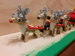 Santa' sleigh
