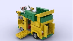 Turtle Party Van