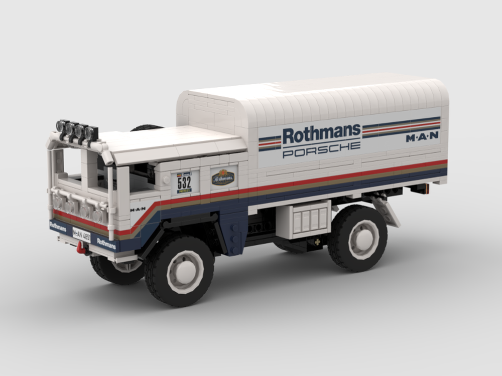 Lego 1984 MAN KAT 4x4 Rothmans