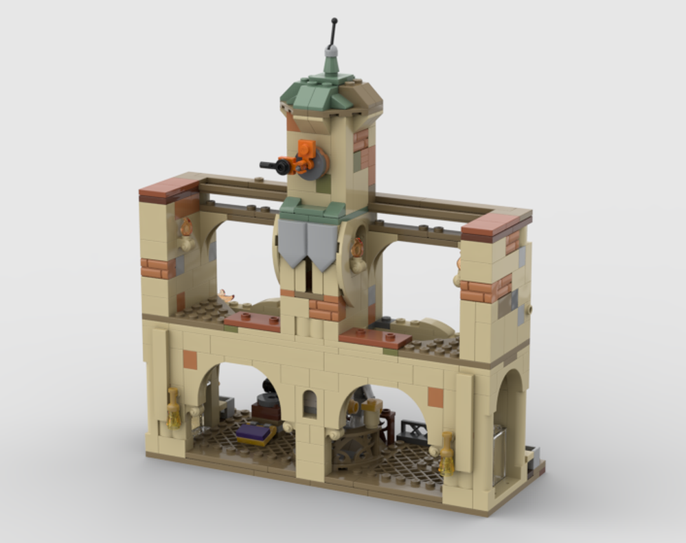 Lego King's Cross Station lite version