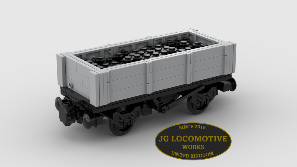 Lego British Rail Mineral Wagon (7W)