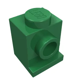 Brick Special 1 x 1 with Headlight / Green