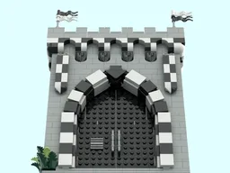 Monumental Medieval Town Gate