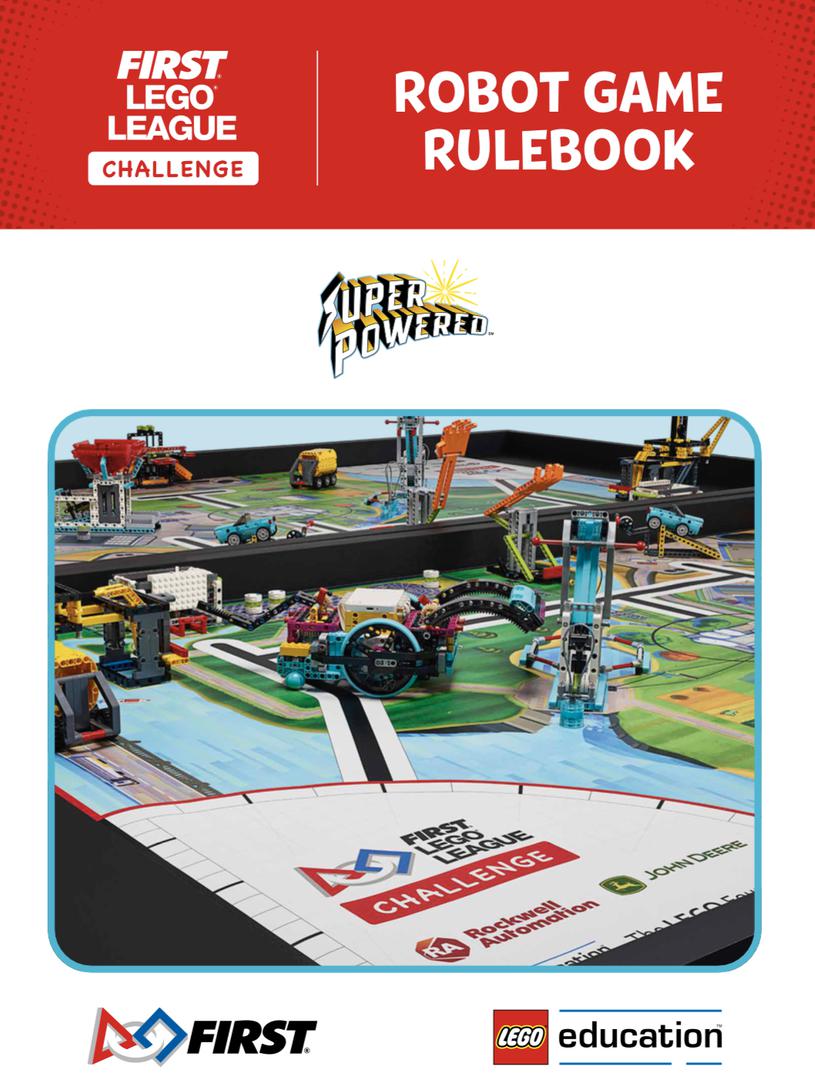 Lego SUPERPOWERED Robot Game Rulebook (FLL Challenge)