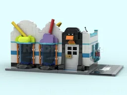 Penguin Slushy Bar