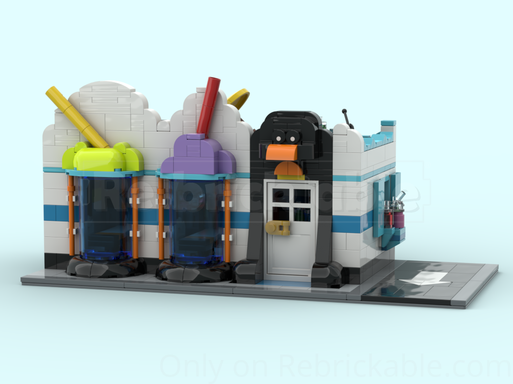 Lego Penguin Slushy Bar