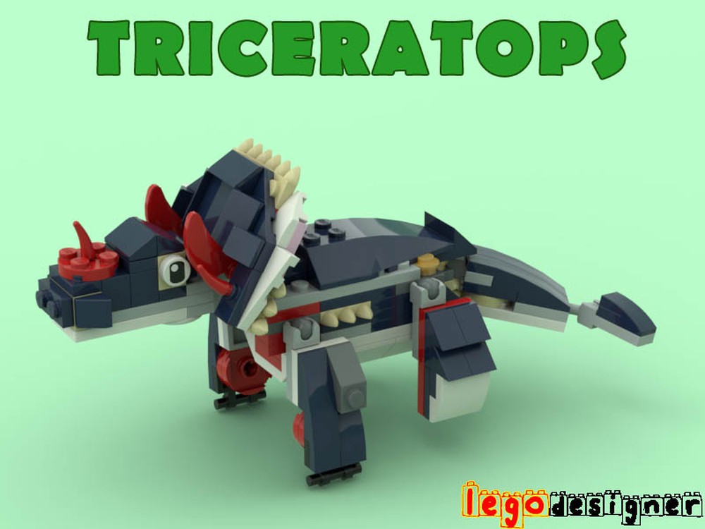 Lego 31088 Triceratops Alternate Build