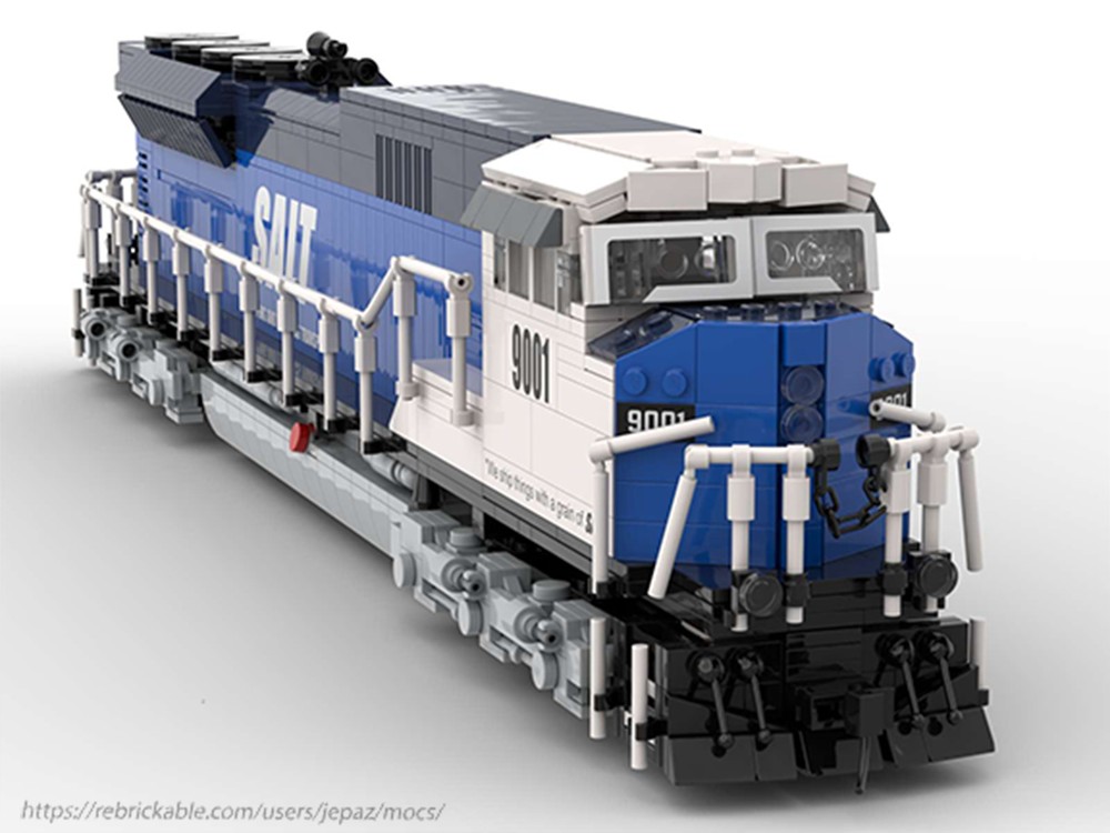 Lego EMD SD90/43MAC Salt Fantasy Livery