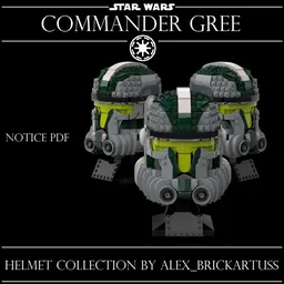 Helmet Commander Gree