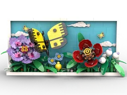 Butterfly on a spring afternoon