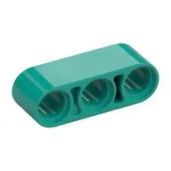 Technic Beam 1 x 3 Thick / Dark Turquoise