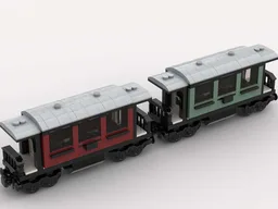 Old style train wagon