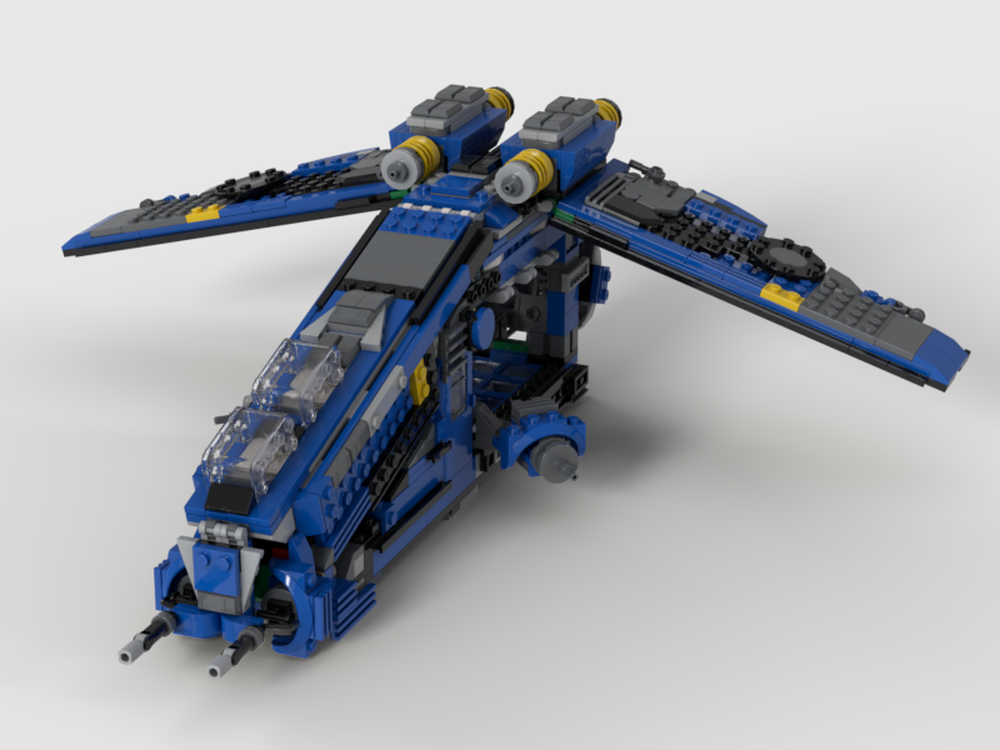 Lego Republic Gunship (Alternate Build from Fortnite Battle Bus)
