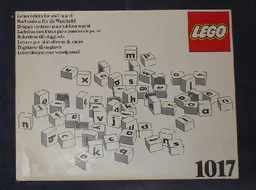 Letter Bricks for Wall Board