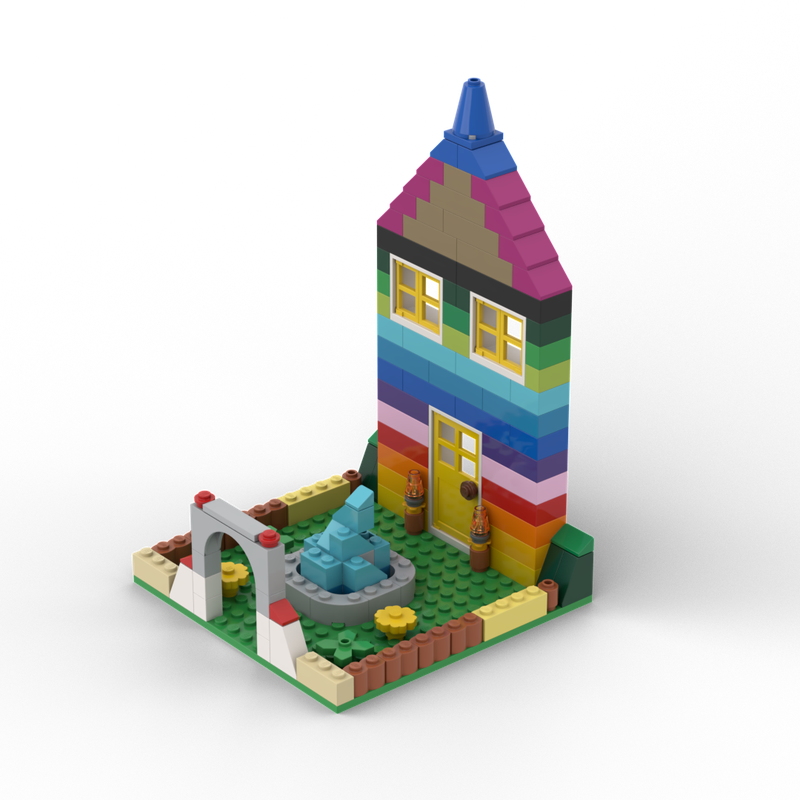 Lego 10698 - Rainbow House