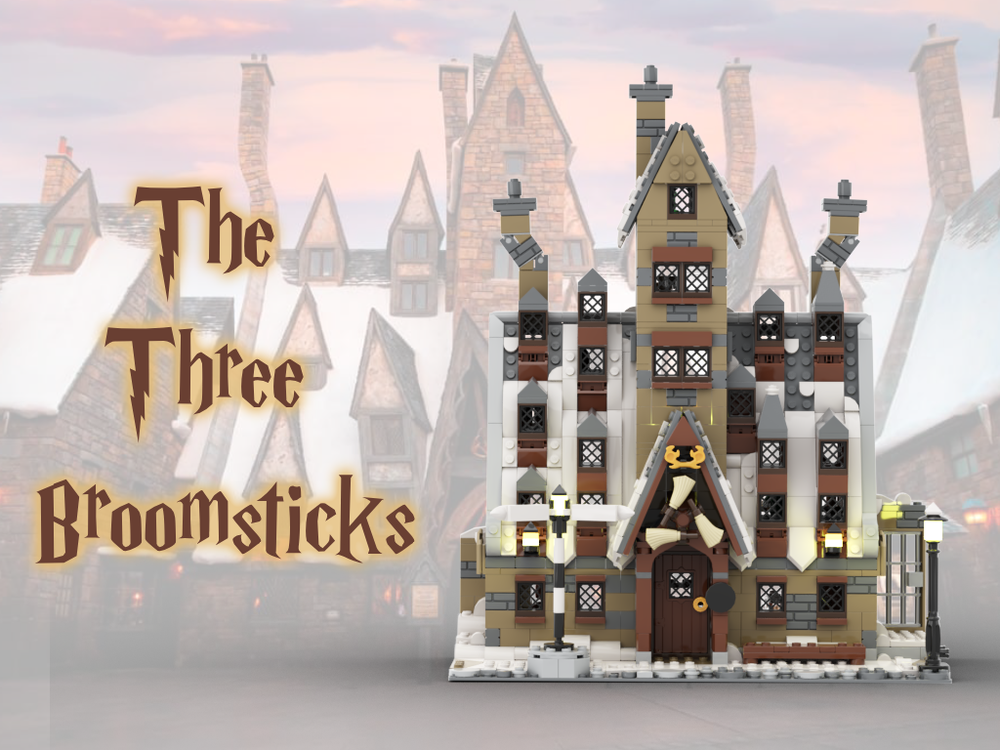 Lego Hogsmeade Village: The Three Broomsticks (Rework)