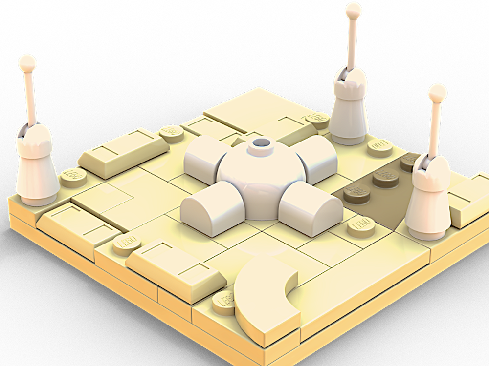Lego Lars Homestead - Micro Scale