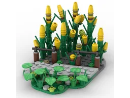 Corn Cob Guy Diorama