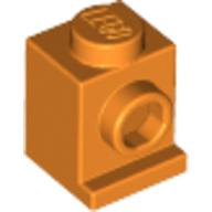Lego Brick Special 1 x 1 with Headlight / Orange