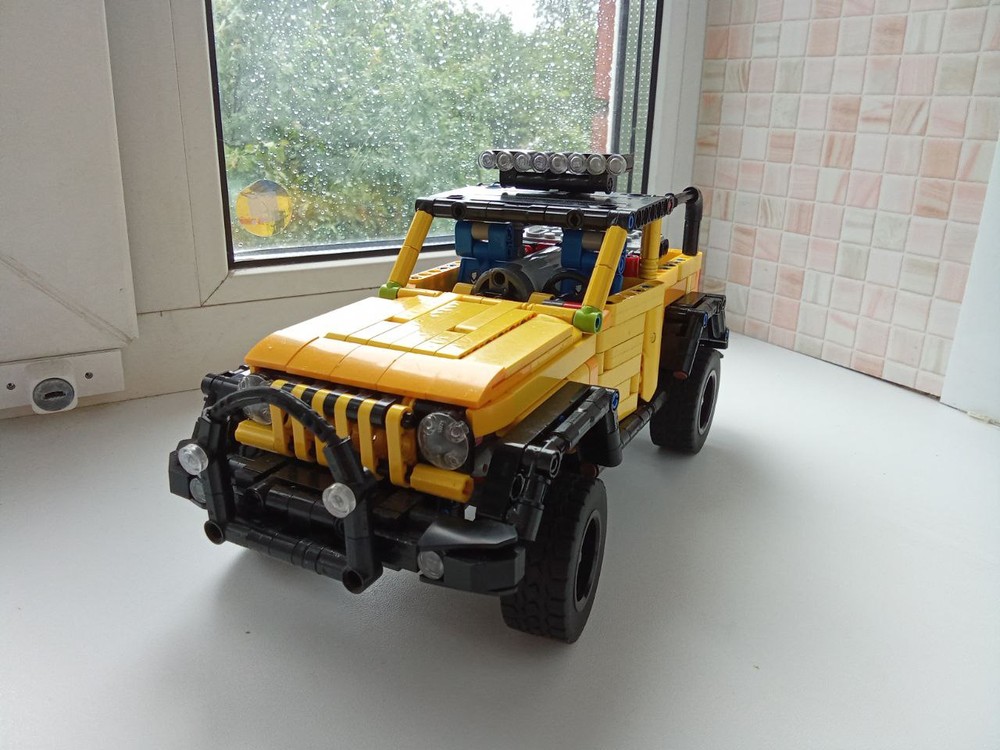 Lego jeep wrangler suv