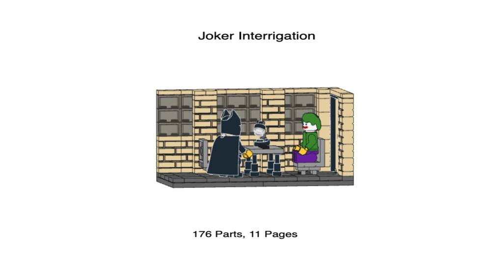 Lego Dark Knight; Joker Interrogation