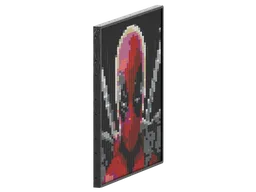 Deadpool & Wolverine Cheese Slope Pixel Art