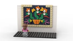 Flowers grew near the fourth power unit - Maria Prymachenko (gallery)