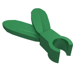 Plume / Feathers with Clip / Green