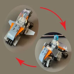 Transforming Motorcycle/ Tank
