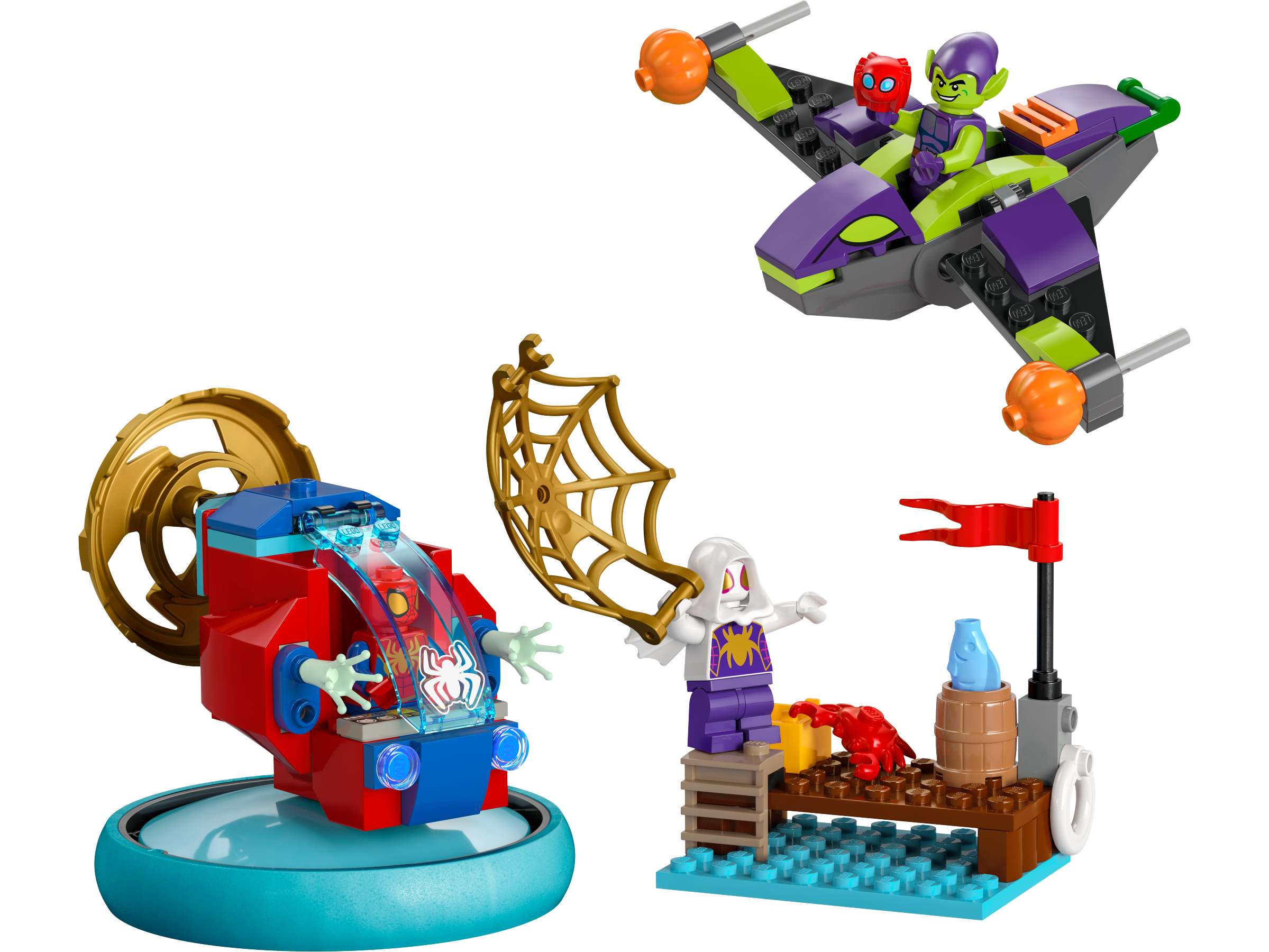 Lego Spidey vs. Green Goblin