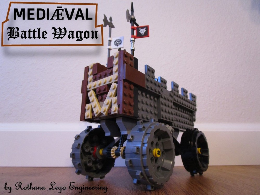 Lego Mediæval Battle Wagon