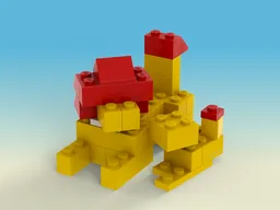 6365 Lion with cub