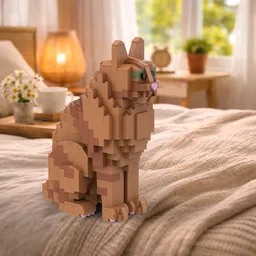 Solid Orange Ginger Cat
