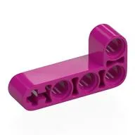 Technic Beam 2 x 4 L-Shape Thick / Magenta