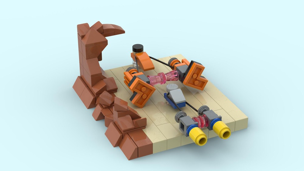 Lego Micro Boonta Eve Podrace