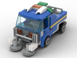 Alternative build 2 set 60223 - Street sweeper