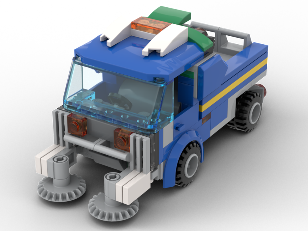 Lego Alternative build 2 set 60223 - Street sweeper