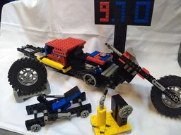 Drag Racer Motorcycle - Alternative build 8860 Car Chassis
