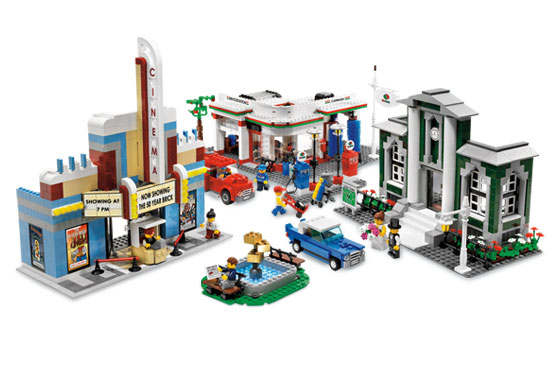 Lego Town Plan